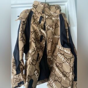 Gucci Balenciaga Jumbo GG Jacket